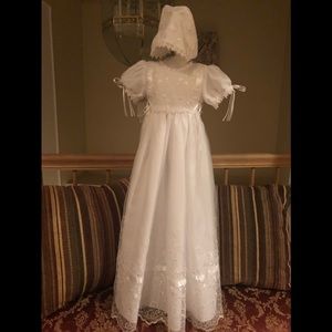 Baby girls Christening Gown